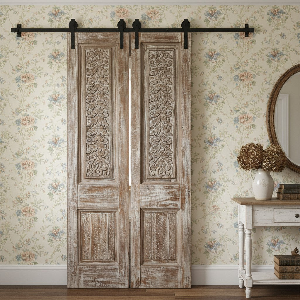 Bohemian Shabby-Chic Doors & Vintage Indian Décor