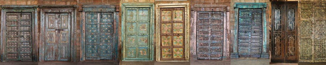  vintage antique doors