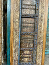 Antique Indian Sliding Door, Barn Door, Vintage Bedroom door, 96x40