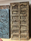 Antique Carved Barn Door Rustic Farmhouse Teak Front Door 84x41