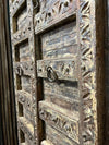 Antique Carved Barn Door Rustic Farmhouse Teak Front Door 84x41