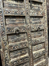 Antique Carved Barn Door Rustic Farmhouse Teak Front Door 84x41