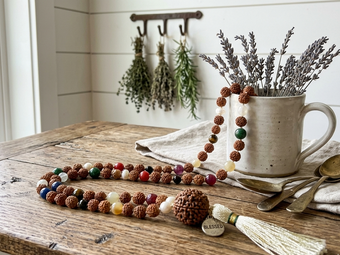 Healing Stone Mala Heart Chakra Nine Planet Navgraha Yoga Mala Beads – Spiritual