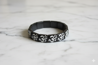 Healing Charm Handmala – Om Beads Buddhist Square Beaded Mala Necklace