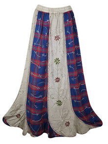  Ivory Renaissance Long Skirt