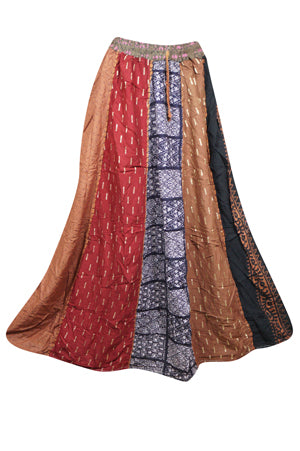 Womens Maxi Fall Skirt,