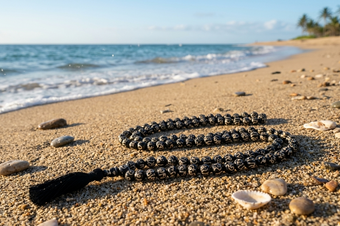 Handmade Tibetan Yak Bone Prayer Mala Beads | Yoga Meditation Prayer Necklace