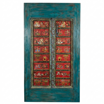 Custom Ganesha Temple Barn Door