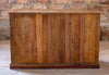 Whitewash Artisan Crafted Dresser, Rustic Sideboard, Carved Floral Buffet