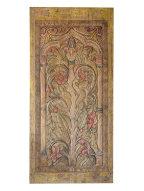 Decorative Sliding Barn Door, Tree of Life, Artistic Barndoors 84x41
