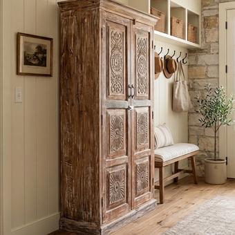 Antique Wardrobe Armoire