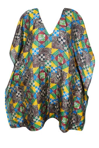 Colorful Printed Kaftan Dresses