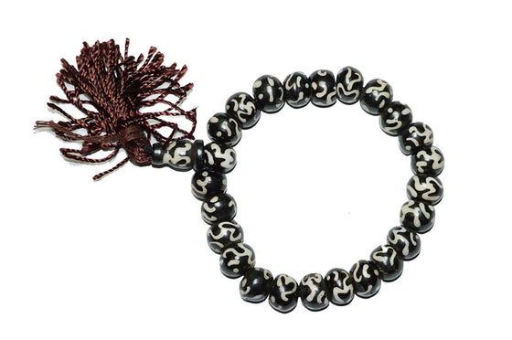 Bracelet for gift Yoga Jewelry Om Beads Meditation Hand