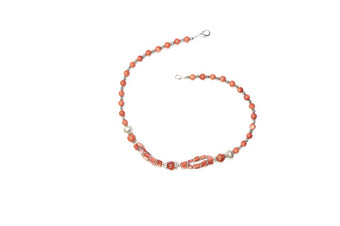 Boho Necklace Carnelian Agate Beads Jewelry Natural Stones