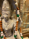 Wealth Altar, Laxmi Charan Paduka Altar, Green Jade Pink
