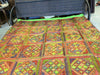Vintage Pacca Embroidered Bedcover India Cotton Bed Throw