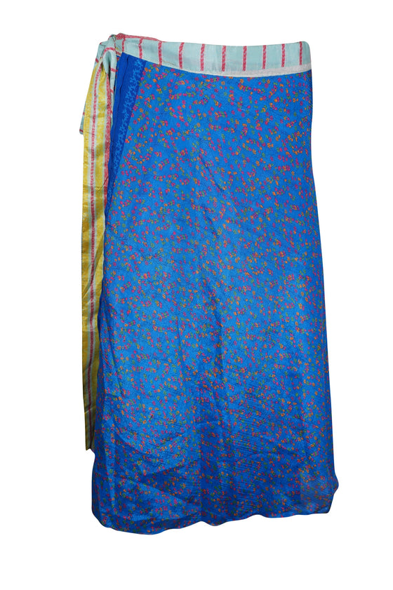 Wrap Skirt, Bohemian Sari Skirt, Beach Wear Size