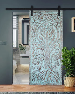  Mindful Decor, Reclaimed Wood Furniture and Doors create a Holistic Vibe