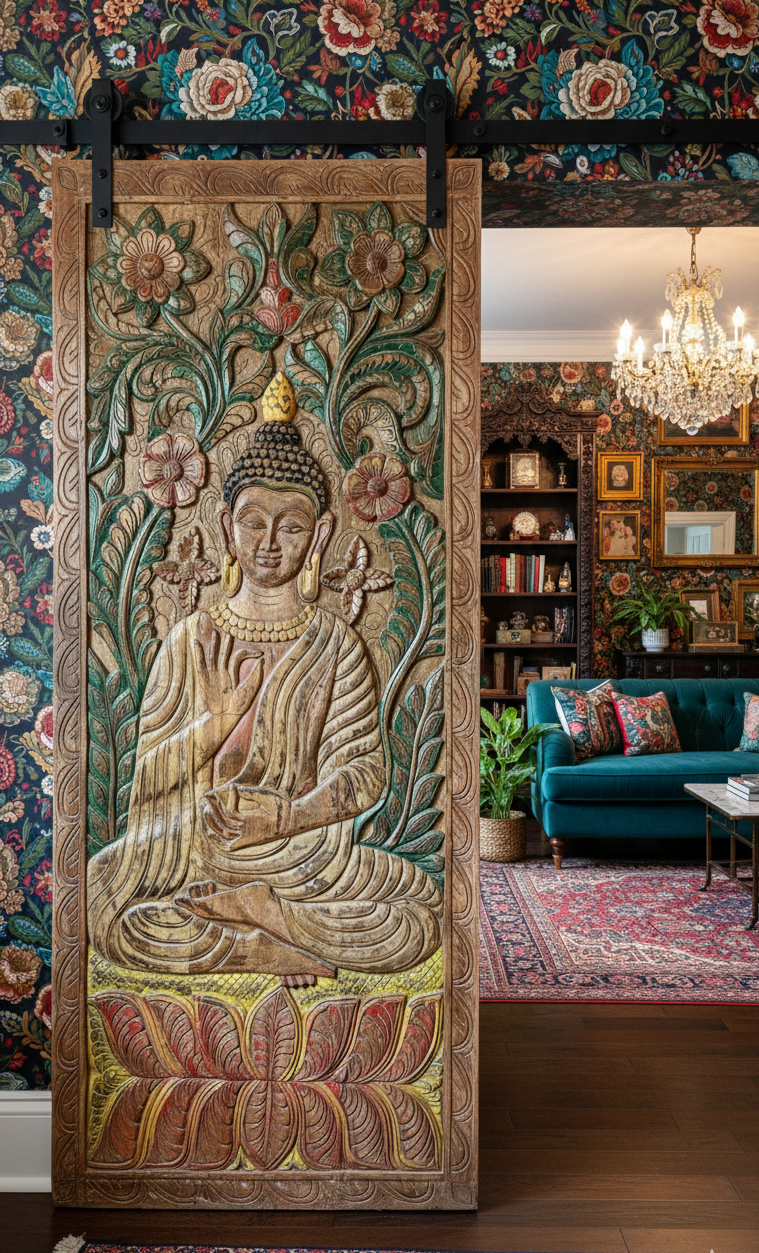 Travel the World with Stunning Carved Doors |Mogul Interior