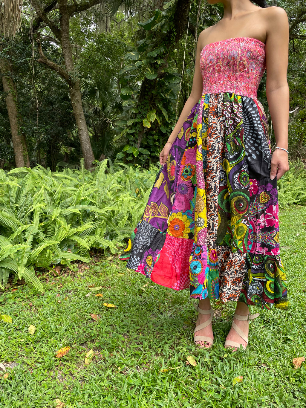 Indian Silk Maxi Long Hippie Dress Festival Clothing Summer Dress