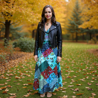  Embrace Fall with Colorful Bohemian Style Clothing
