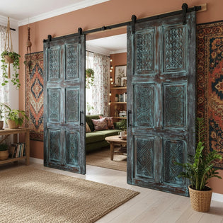  Creating a Beautiful Home for the Holidays with Magical Melodies of Carved Wood Doors