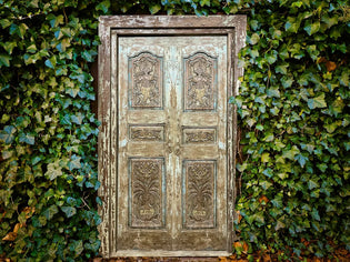  Antique India Haveli Doors & Architectural Elements