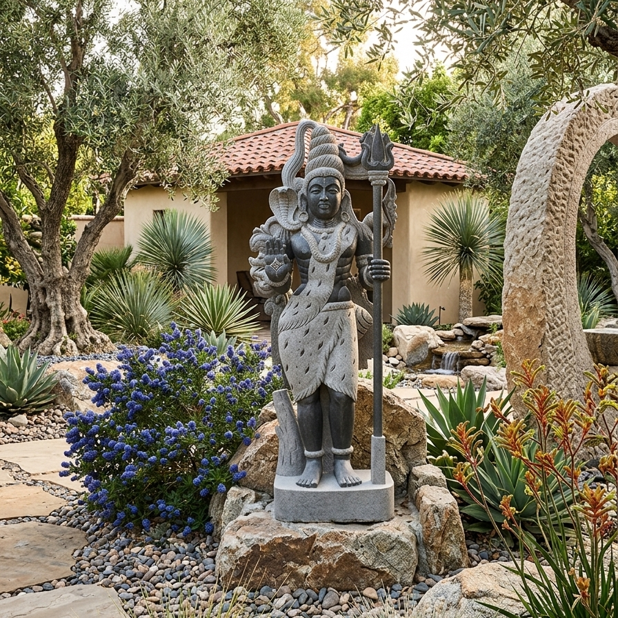 Shiva Doors & Sculptures, Vedic Design Mogul Interior