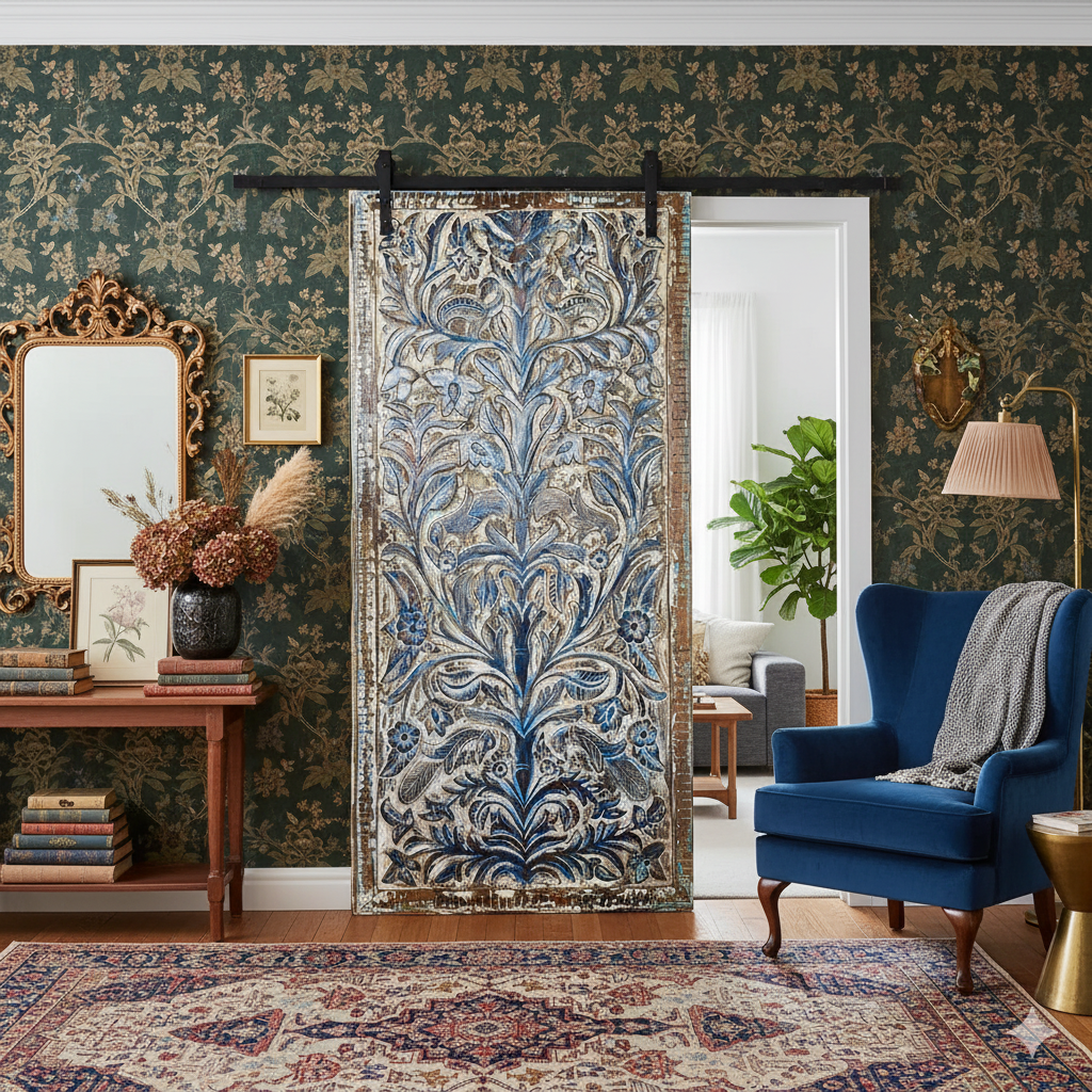 Antique India Haveli Doors & Architectural Elements | Mogulinterior