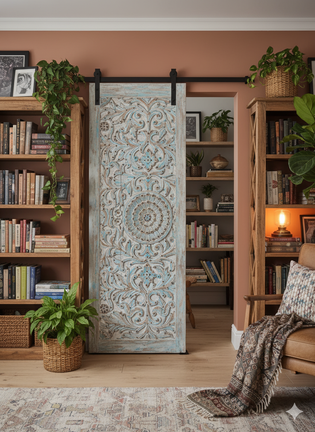  Old Doors & Hope Chests: How I Created My Dreamy Boho-Vintage Porch | Mogulinterior