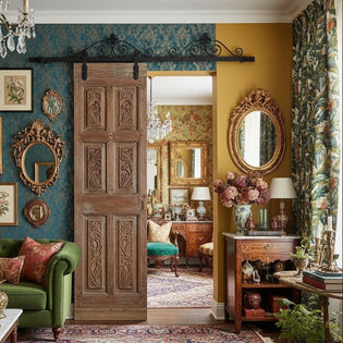  Antique Hand Carved Indian Doors | Mogulinterior