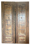 Huge Antique Double Doors Rustic Farmhouse Entry Barn Doors 