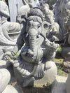 Pre-Order Ganesha Stone Sculpture – Hand Carved Granite Outdoor Garden Statue