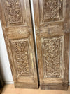 Vintage Carved Wood Door 