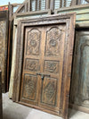 Antique Authentic Doors with Frame Rustic Farmhouse Exterior Front Door 82x53