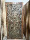 Vintage Black Carved Sliding Barn Door Tree Of Life Double Door 80x36