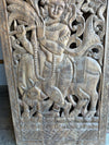 Wood Krishna Wall Panel Barn Door
