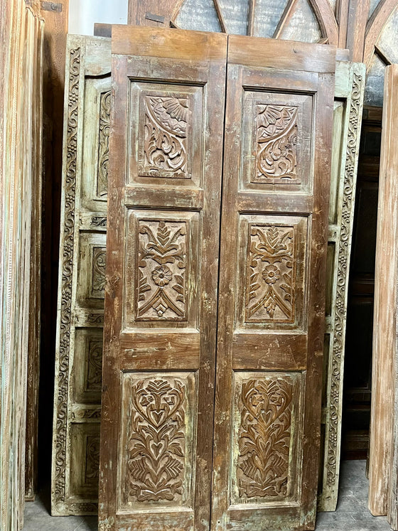 Antique Sliding Door Hand Carved Double Door Barn Doors 80