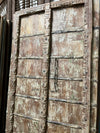 Antique Carved Door Teak Wood Rustic Farmhouse Garden Door 84