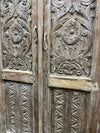 Antique Whitewashed Wardrobe Armoire Mediterranean Cabinet 72