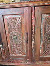 Antique Carved Sideboard Living Room TV Console Buffet Credenza 69x36