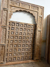 Antique Indian Arch Rustic Carved Old World Architectural Doorway