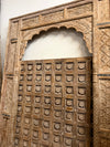 Antique Indian Arch Rustic Carved Old World Architectural Doorway
