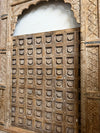 Antique Indian Arch Rustic Carved Old World Architectural Doorway