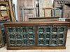 Antique Buffet Sideboard TV Stand Distressed Farmhouse Credenza 82