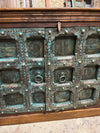 Antique Buffet Sideboard TV Stand Distressed Farmhouse Credenza 82