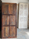 Hand Carved Wood Barn Door Rustic Farmhouse Modern Pantry Door 84x36
