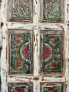 Vintage Carved Barn Door Boho Farmhouse Door 84x36