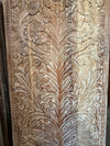 Vintage Carved Door Tree Of Life Natural Wall Art Sliding Barn Door 84x40