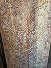 Vintage Carved Door Tree Of Life Natural Wall Art Sliding Barn Door 84x40